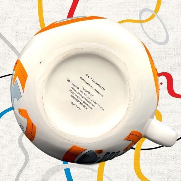 NWOB BB-8 LUCASFILM LTD. COFFEE MUG - Picture 3 of 3